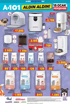 15.01.2026 tarihinden itibaren geçerli olan A101 kataloğu önizlemesi | Sayfa: 19