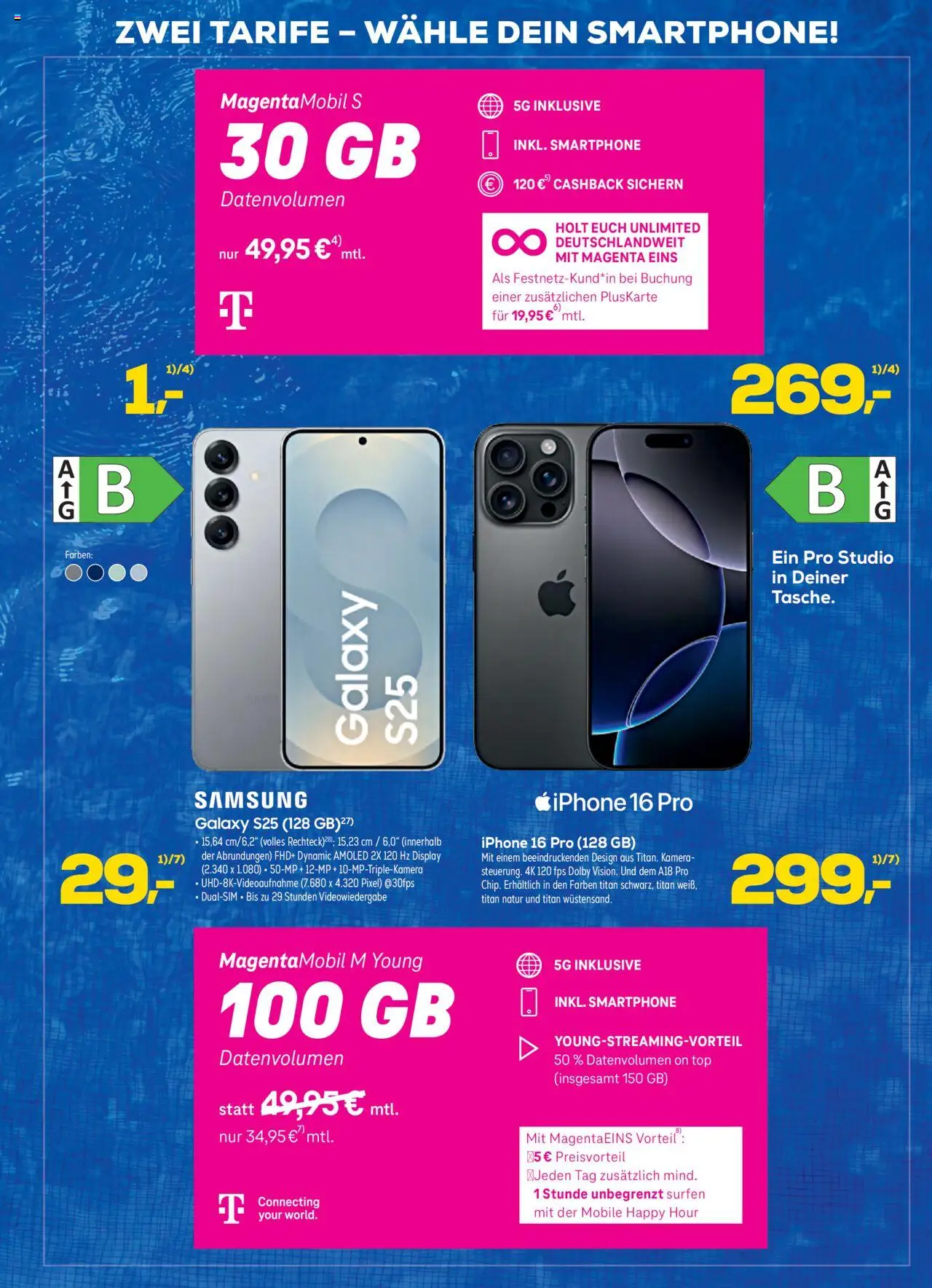 Euronics  Prospekt Smarte Technik - gültig ab dem 06.08.2025 | Seite: 5 | Produkte: Top, Samsung, Iphone, Smartphone