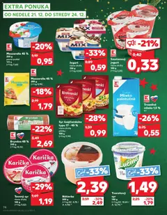 Kaufland leták platný od 18.12.2025 | Strana: 74