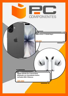 Vista previa PC Componentes folleto válido desde el 07.02.2026 | Página: 3 | Productos: Airpods, Apple, Iphone, Auriculares