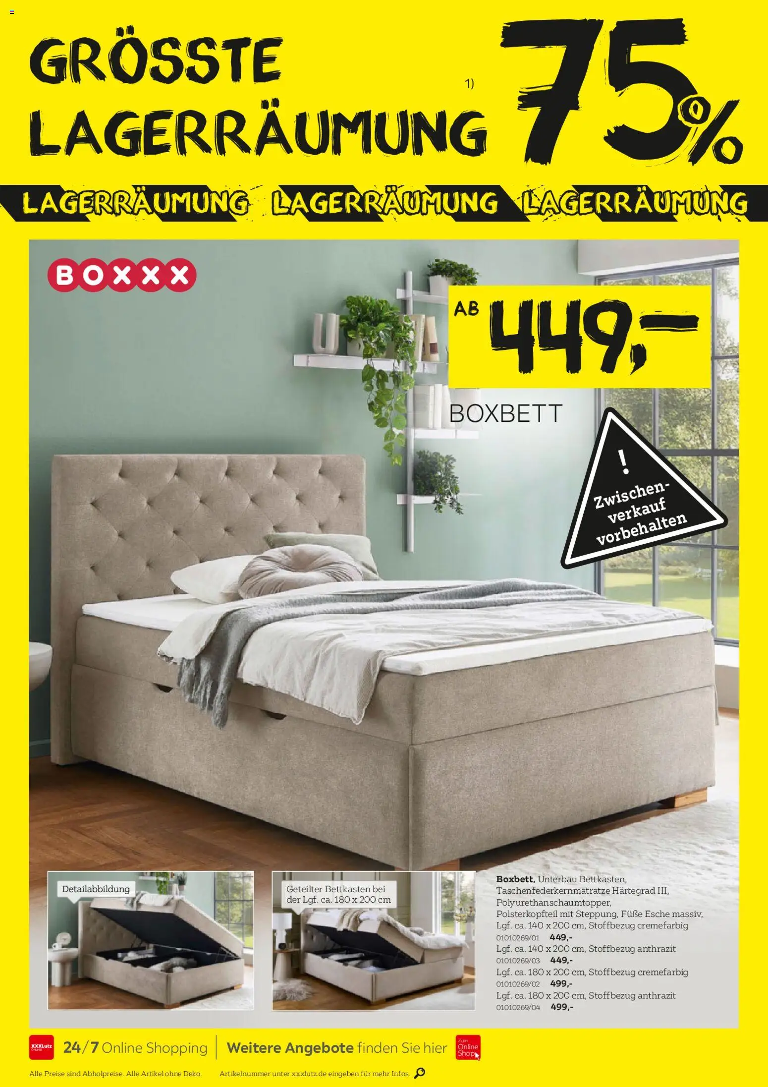 XXXL Lutz Größte Lagerräumung – gültig ab 01.03.2026 | Seite: 2