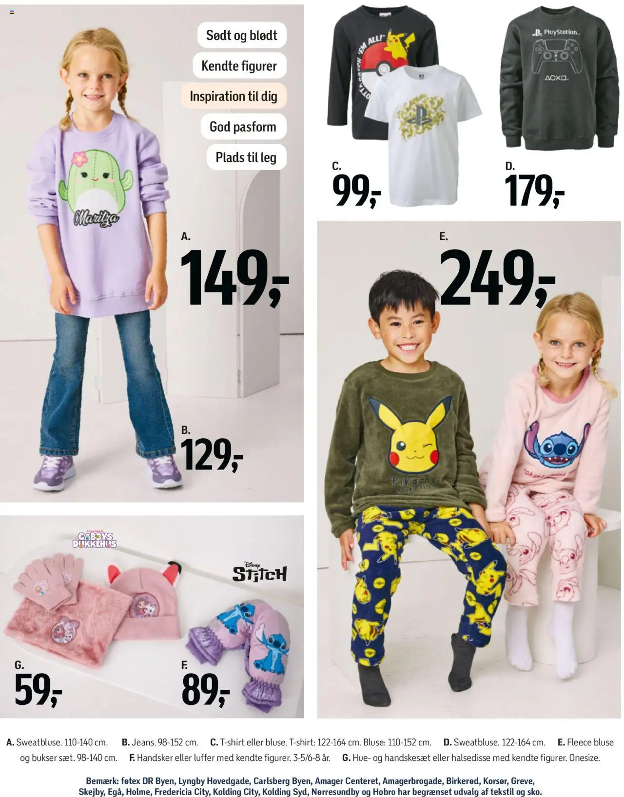 Føtex tilbudsavis – gyldig fra 17.10.2025 | Side: 55 | Produkter: Bukser, Hue, Handsker, Bluse