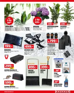 Bauhaus - erbjudanden - Förhandsvisning av reklamblad från butik Bauhaus aktuell från 01.02.2026 | Sida: 9 | Produkter: Madrass, Hink, Musfälla, Powerbank