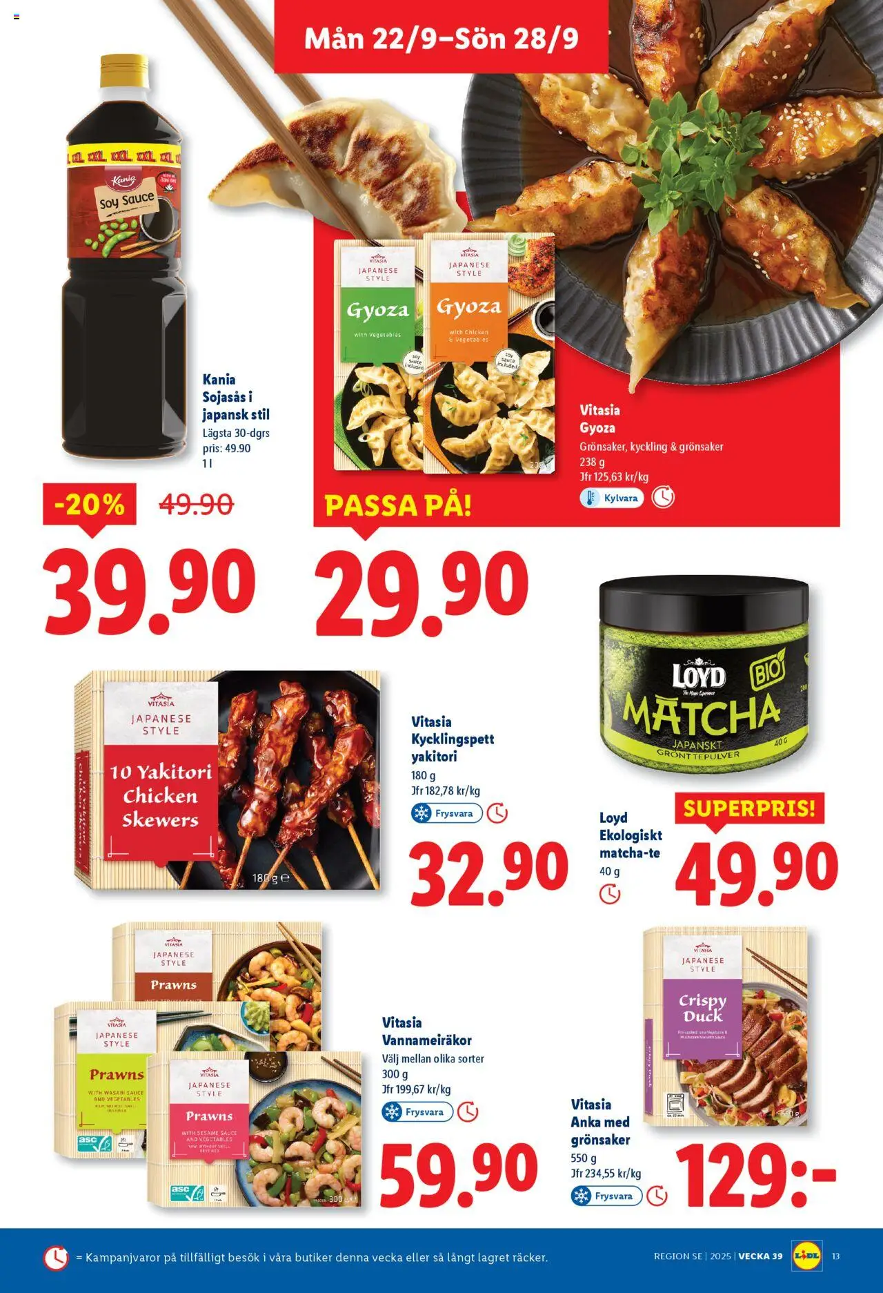 Lidl reklamblad aktuell från 22.09.2025 | Sida: 13