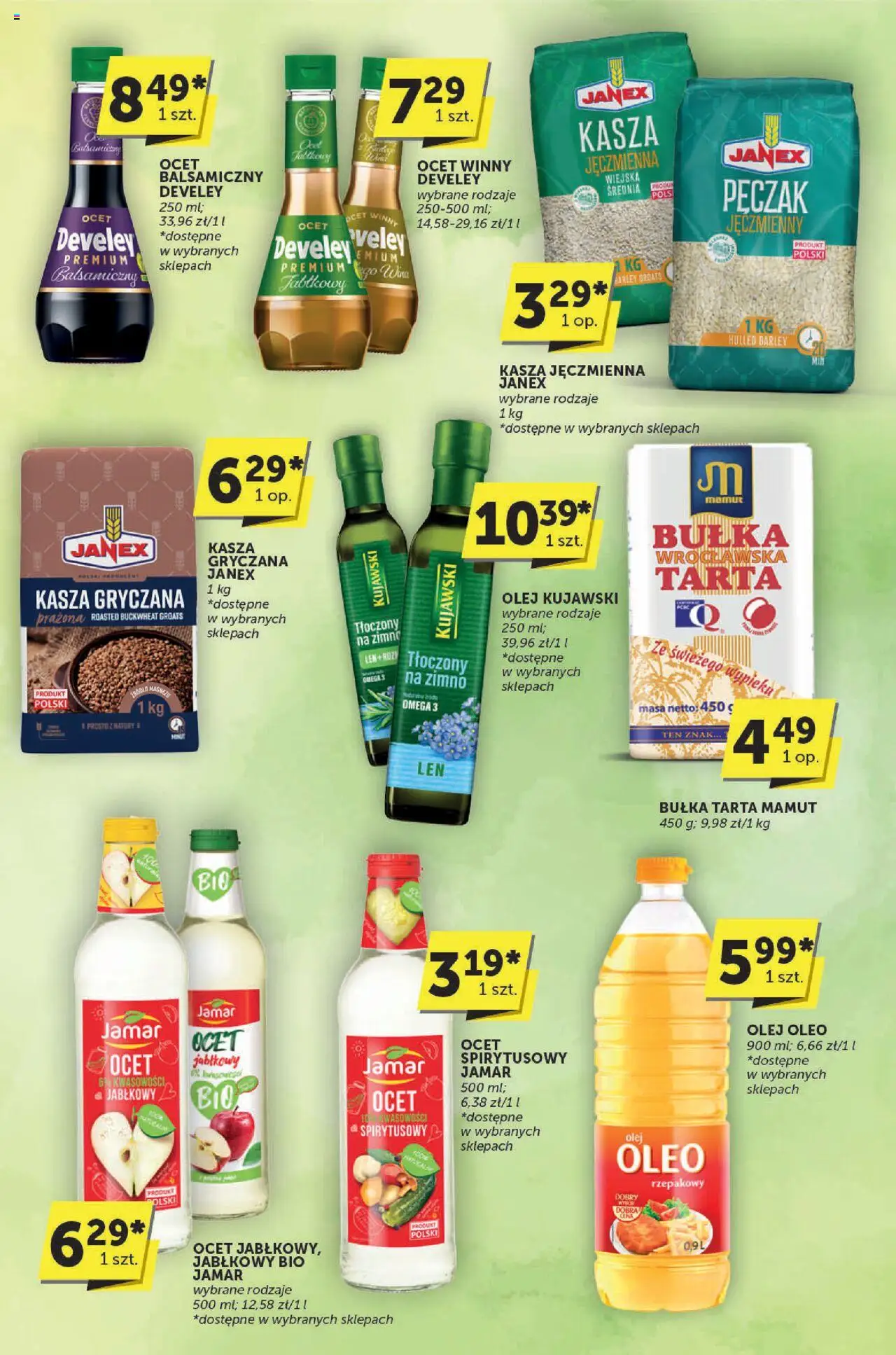 ABC Gazetka - Katalog od 29.05.2025 | Strona: 13 | Produkty: Ocet, Kasza jęczmienna, Olej, Ocet balsamiczny