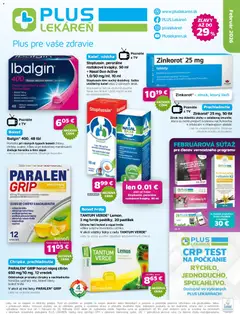 Plus lekáreň leták platný od 01.02.2026
