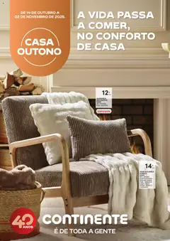 Pré-visualização Continente - Casa Outono: A Vida passa a comer, no conforto de casa válido de 14.10.2025