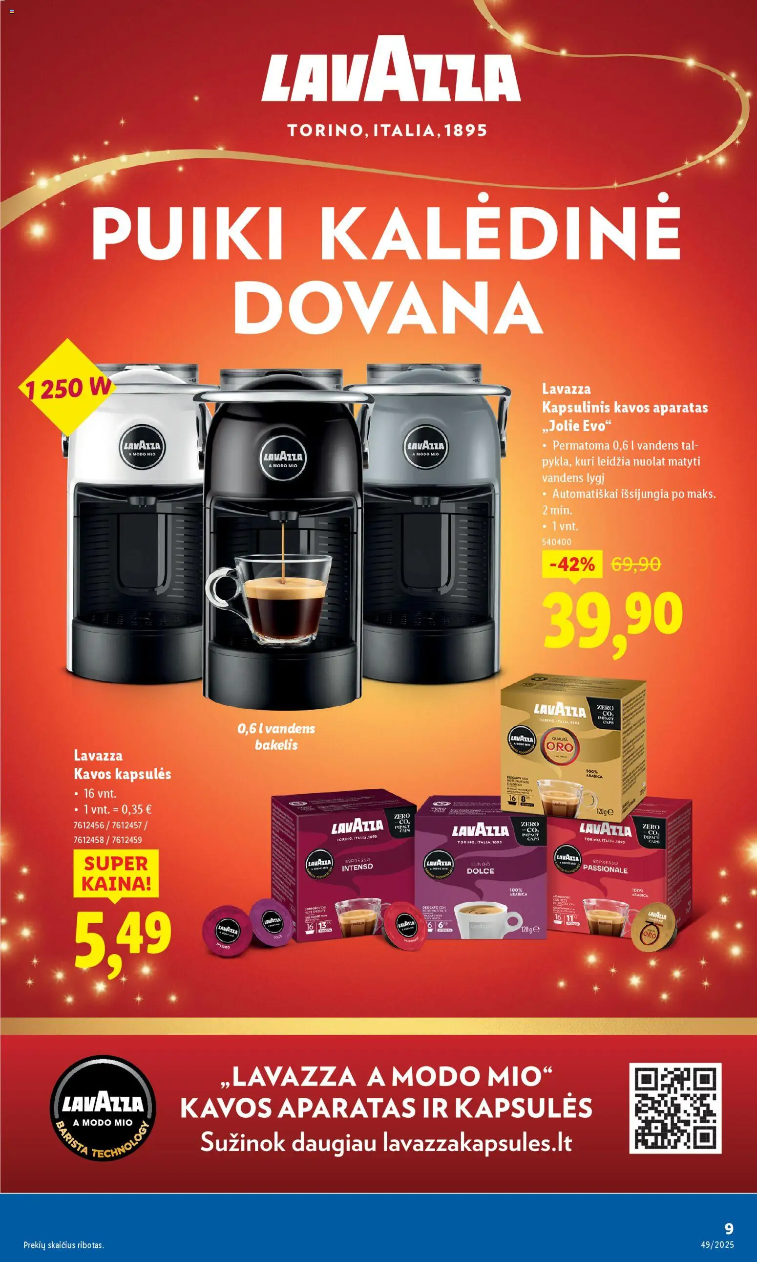 LIDL akcijos nuo 01.12.2025 | Puslapis: 9