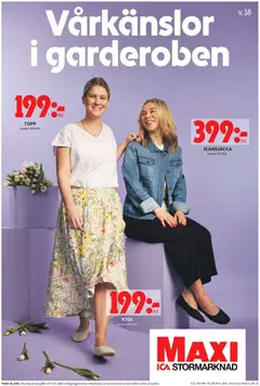 TOPP, mywear. Stl S-XXL. - Förhandsvisning av reklamblad från butik ICA Maxi aktuell från 27.04.2026 | Sida: 17 | Produkter: Galler, Kjol, Topp