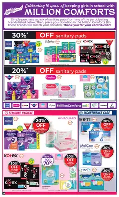 Dis-Chem Specials │ valid from 15.07.2025 | Page: 14 | Products: Pants, Intimate wash, Pads, Foundation