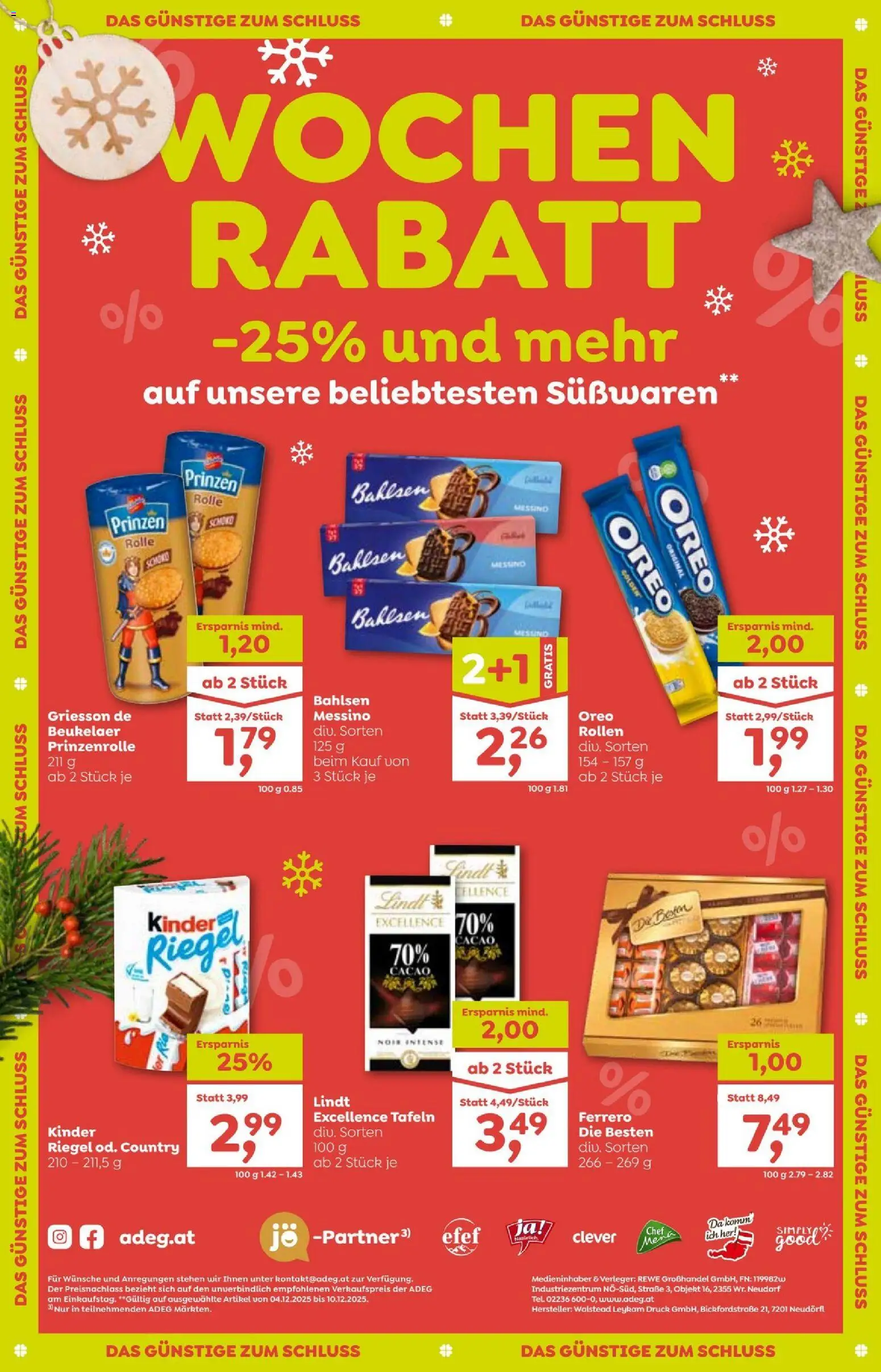 ADEG Vorarlberg gültig ab 04.12.2025 | Seite: 12