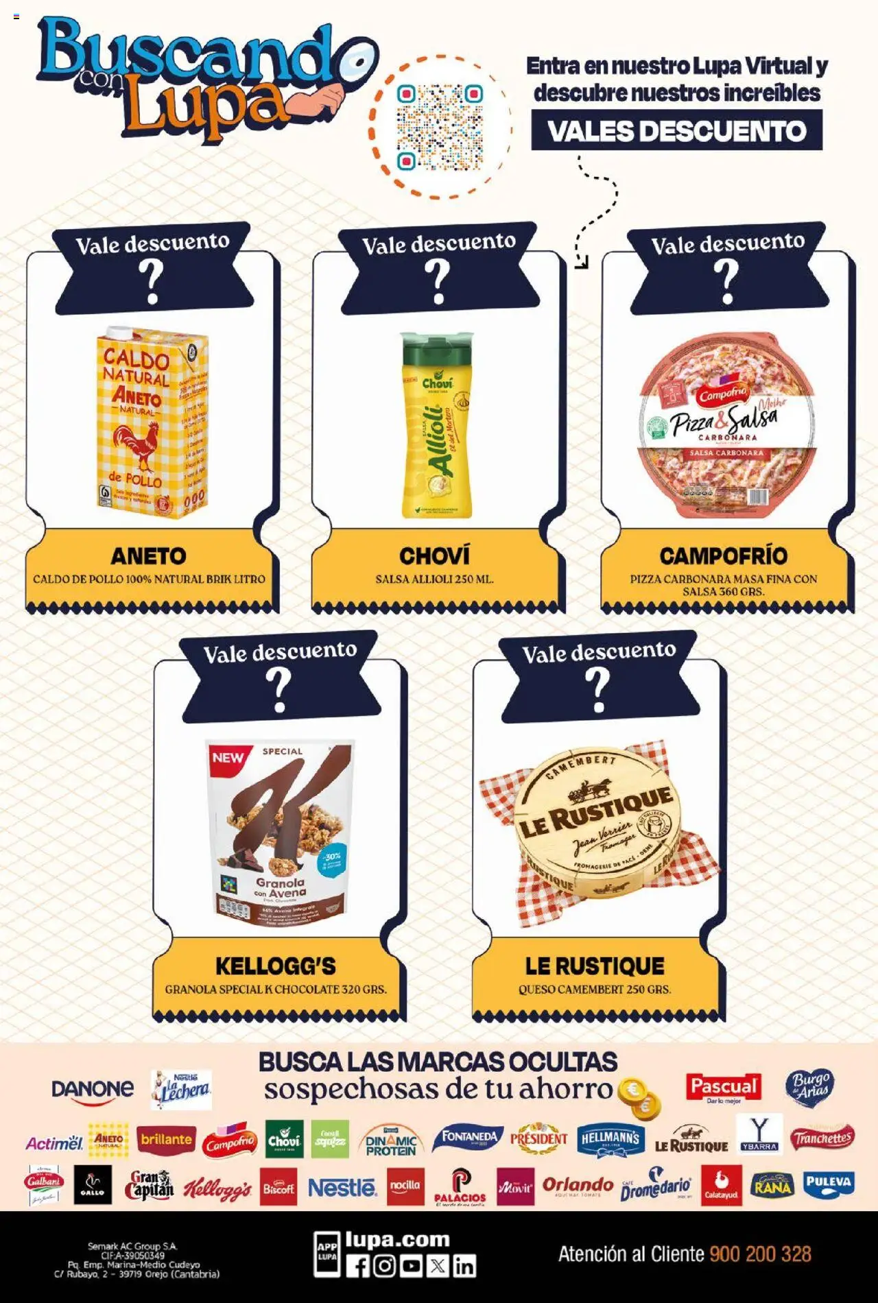 Lupa Supermercados folleto │ válido desde el 16.10.2025 | Página: 16 | Productos: Μπάρα σαπουνιού, Queso, Chocolate, Pizza