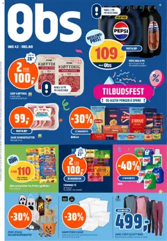 Forhåndsvisning av Coop Obs kundeavis gyldig fra 20.10.2025