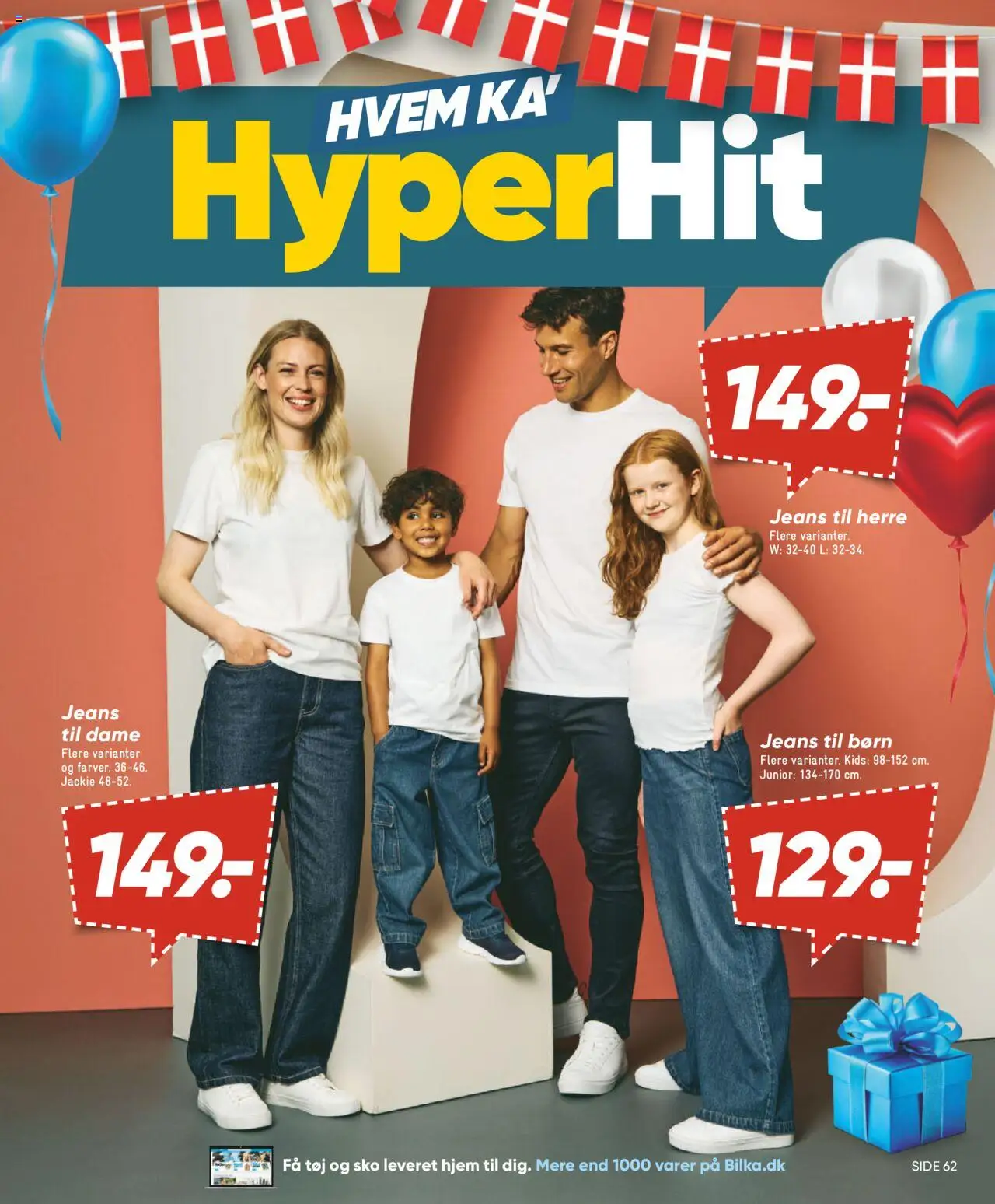 Bilka Tilbudsavis gyldig fra 08.08.2025 | Side: 11 | Produkter: Jeans, Sko, Tøj