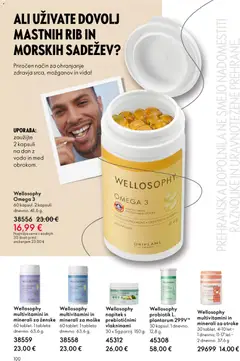 Oriflame katalog akcije – veljaven od 29.10.2025 | Stran: 100 | Izdelki: Prehranska dopolnila