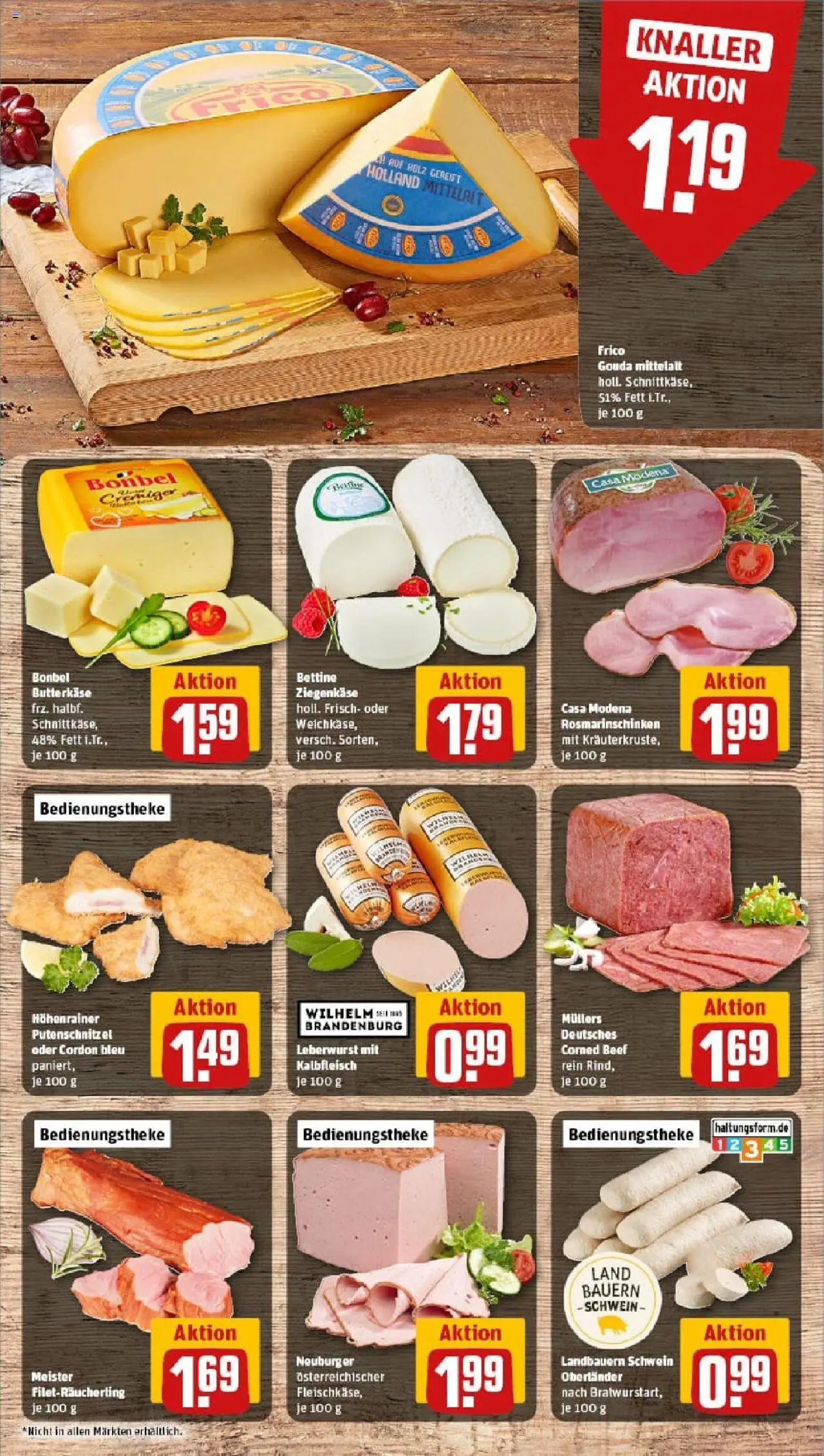 Rewe prospekt Waiblingen / Neustadt	 - gültig ab dem 29.06.2025 | Seite: 11 | Produkte: Gouda, Ziegenkäse, Putenschnitzel