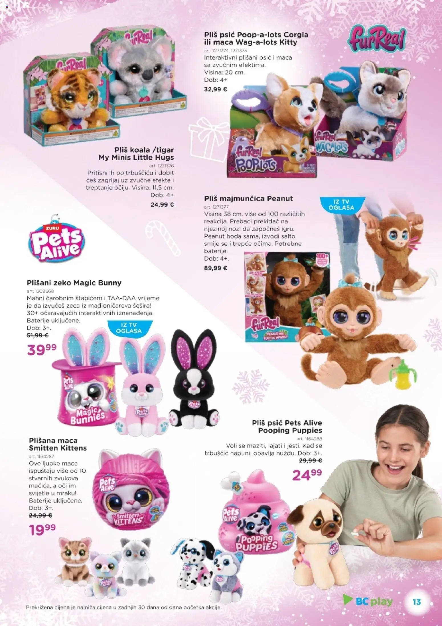 Baby Center katalog | vrijedi od 01.11.2025 | Stranica: 13 | Proizvodi: Baterije, Tv