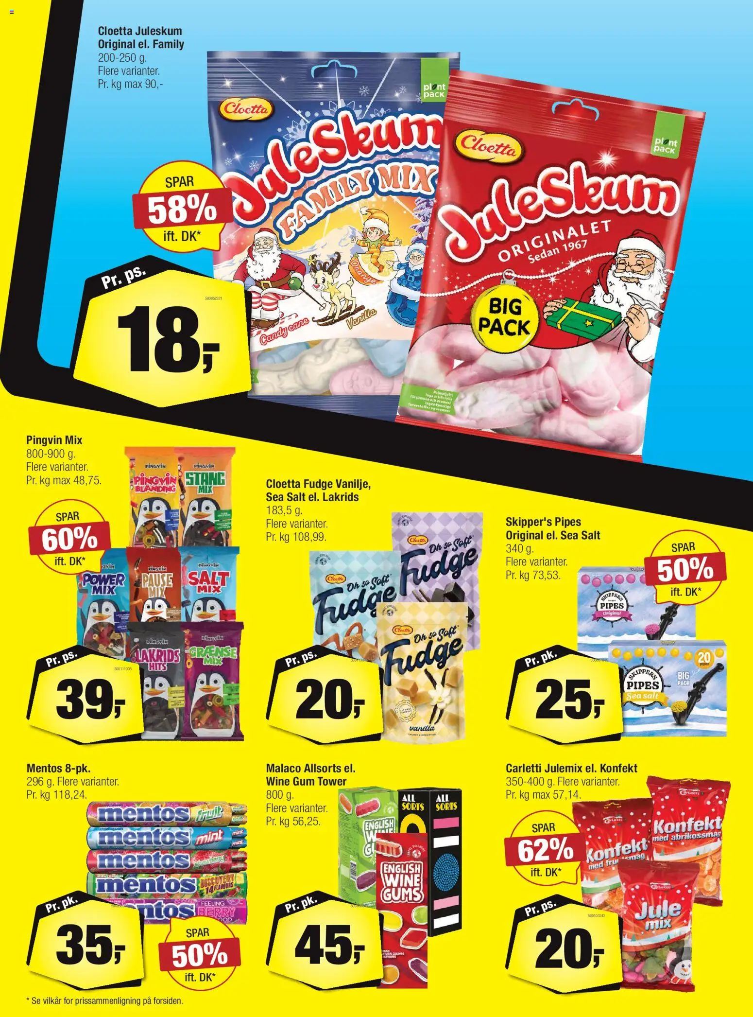 Calle tilbudsavis – gyldig fra 26.11.2025 | Side: 3 | Produkter: Salt, Lakrids