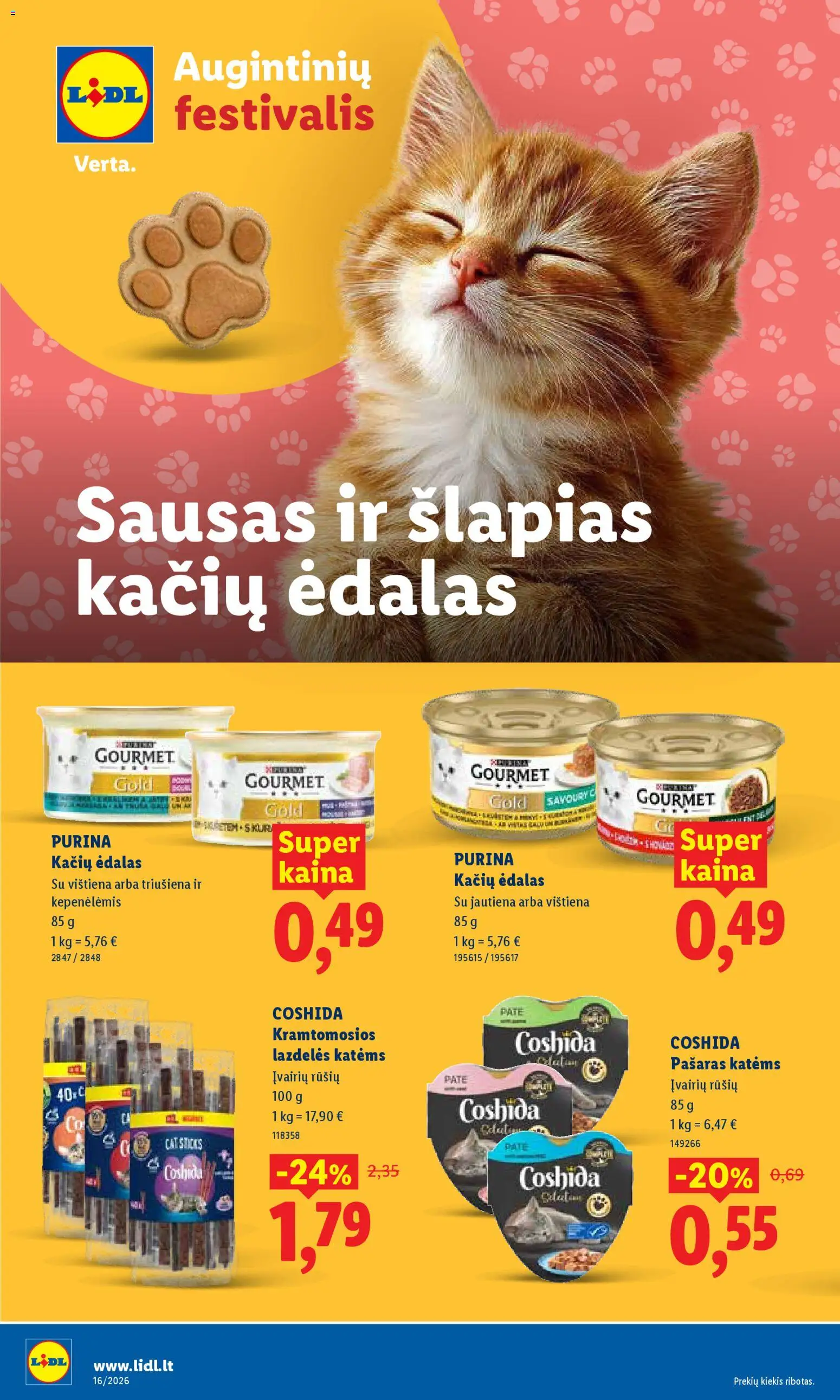 LIDL akcijos nuo 13.04.2026 | Puslapis: 28 | Prekių: Vištiena, Jautiena