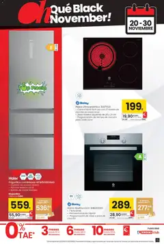 Vista previa Eroski - Black Friday válido desde el 20.11.2025 | Página: 15 | Productos: Horno