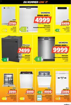 Power - erbjudanden - Förhandsvisning av reklamblad från butik Power aktuell från 26.01.2026 | Sida: 19 | Produkter: Diskmaskin, Kuvert