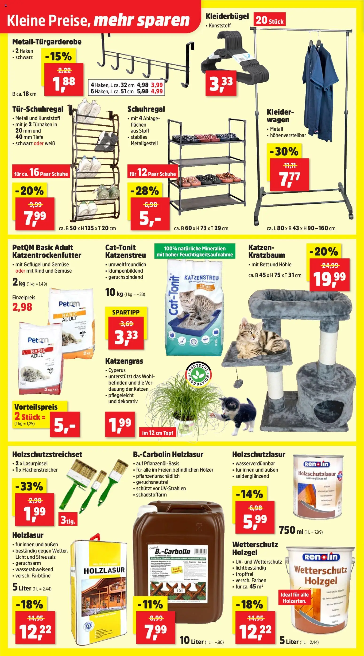 Thomas Philipps Prospekt – gültig ab 16.03.2026 | Seite: 14 | Produkte: Bett, Schuhregal, Kleiderbügel, Gemüse