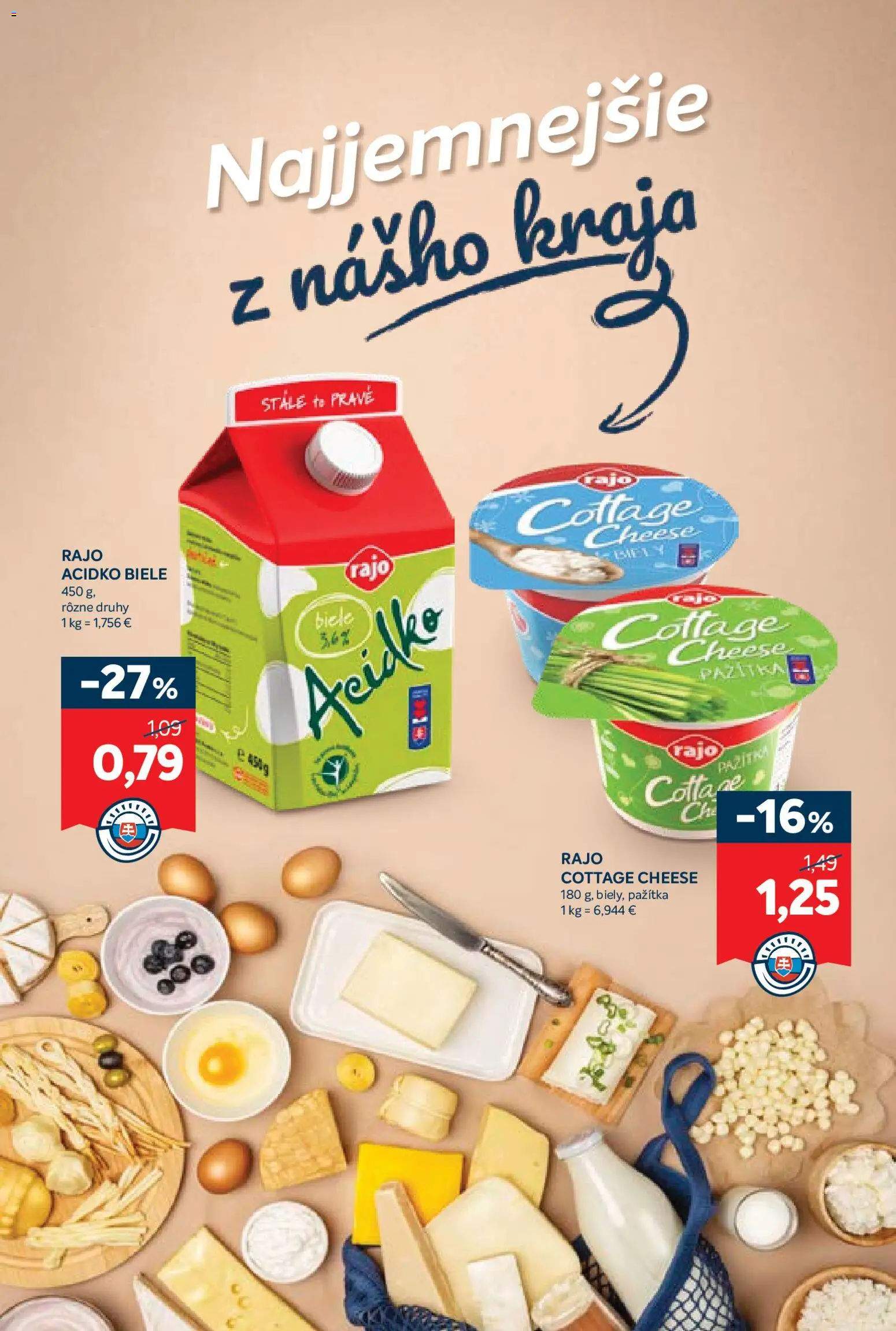 Nové Kraj akcie – leták je platný od 15.01.2026 | Strana: 7 | Produkty: Pažítka, Acidko