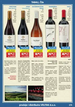 Vrutak - Katalog - Pregled kataloga iz trgovine Vrutak, vrijedi od 01.11.2025 | Stranica: 175 | Proizvodi: Miris, Vino, Borovnica