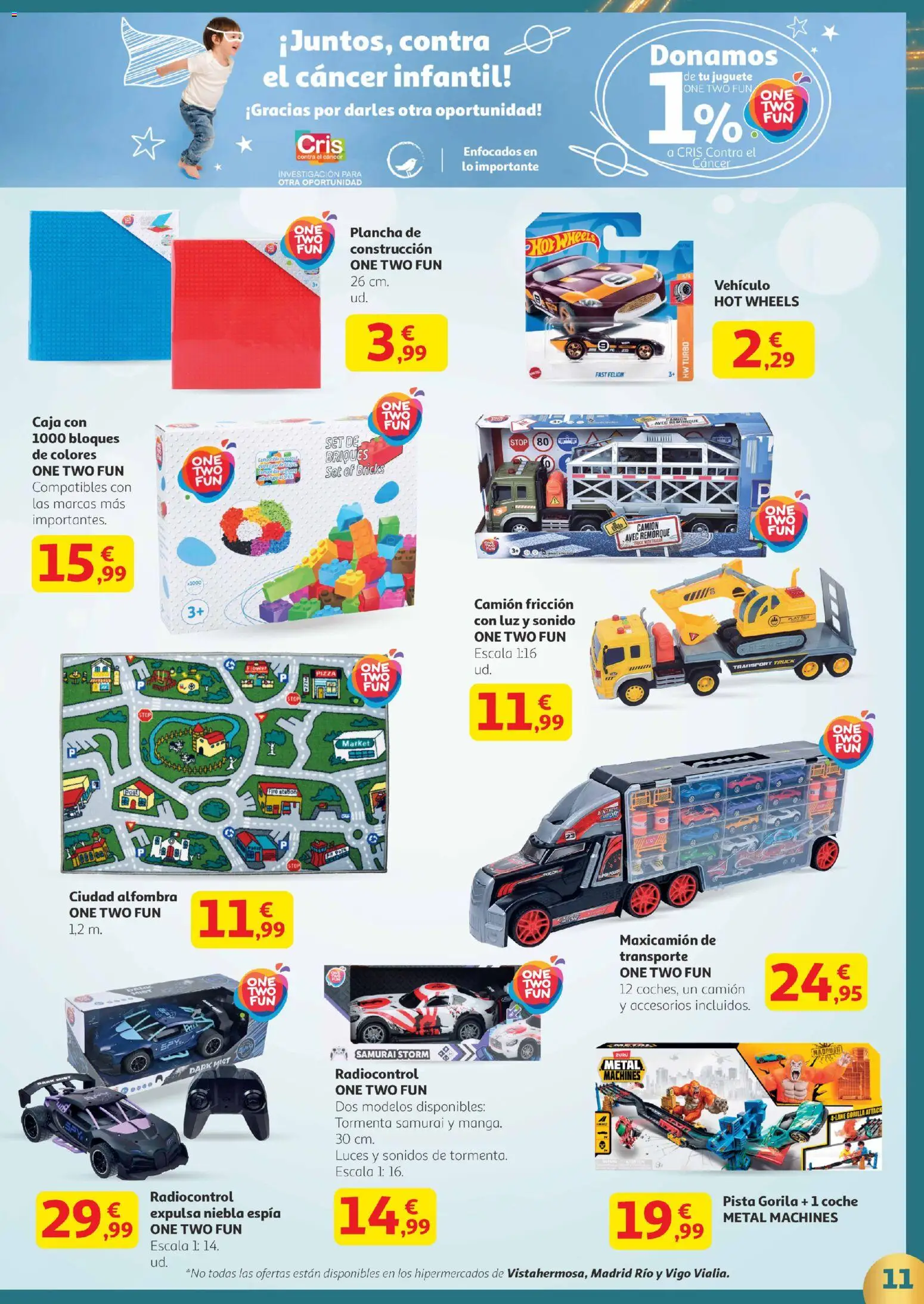 Alcampo - Canarias │ válido desde el 02.12.2025 | Página: 11 | Productos: Pizza, Plancha, Caja, Alfombra