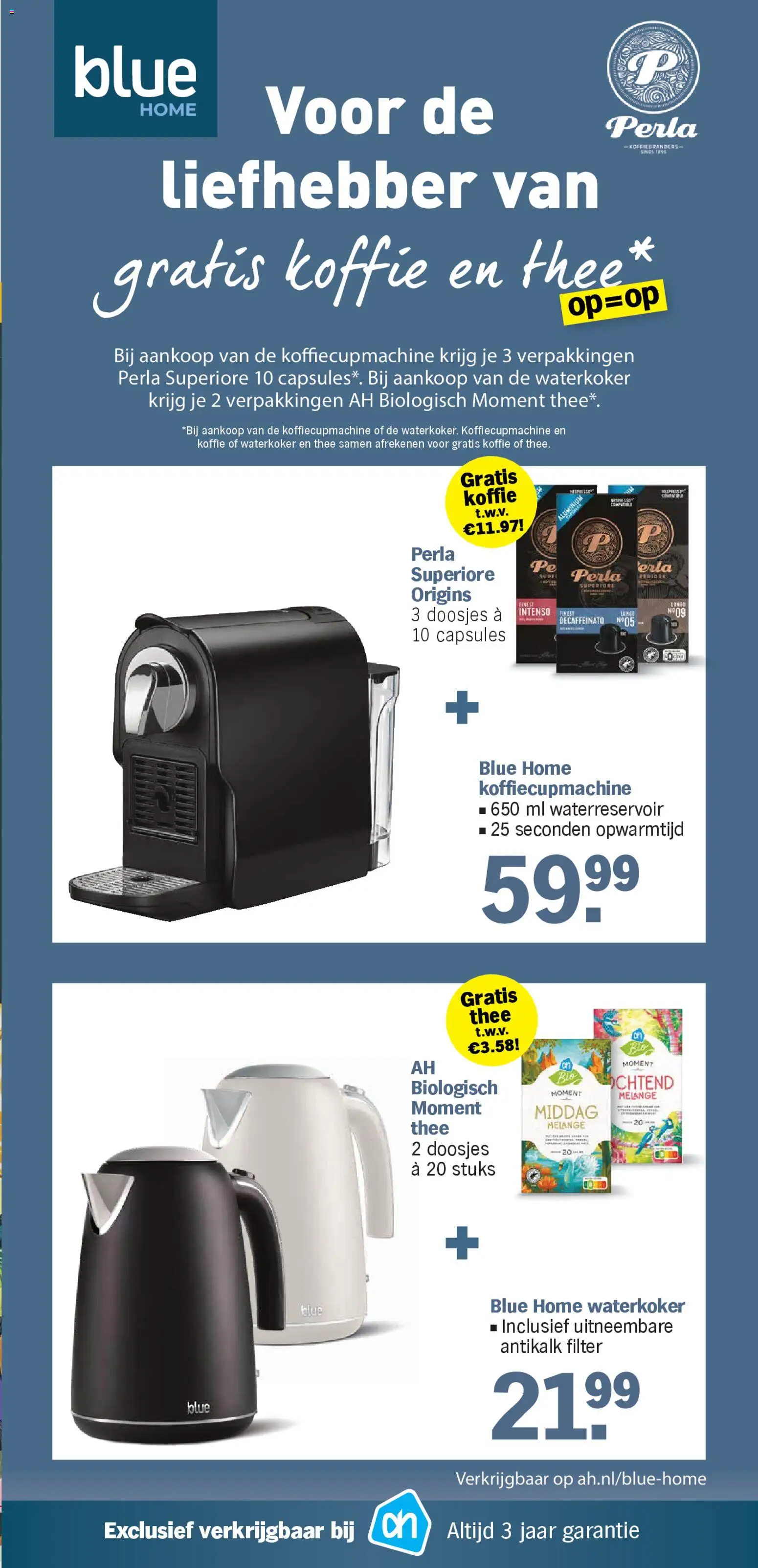 {H1} | Pagina: 30 | Producten: Koffie, Thee, Waterkoker