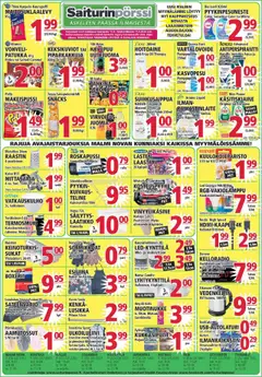 Saiturinpörssi-mainoslehti voimassa 11.09.2025 alkaen