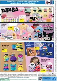 Anteprima del volantino Carrefour volantino Iper - Punti Sprint Payback valido a partire dal 24.03.2026 | Pagina: 20 | Prodotti: Fiocchi, Scaffale