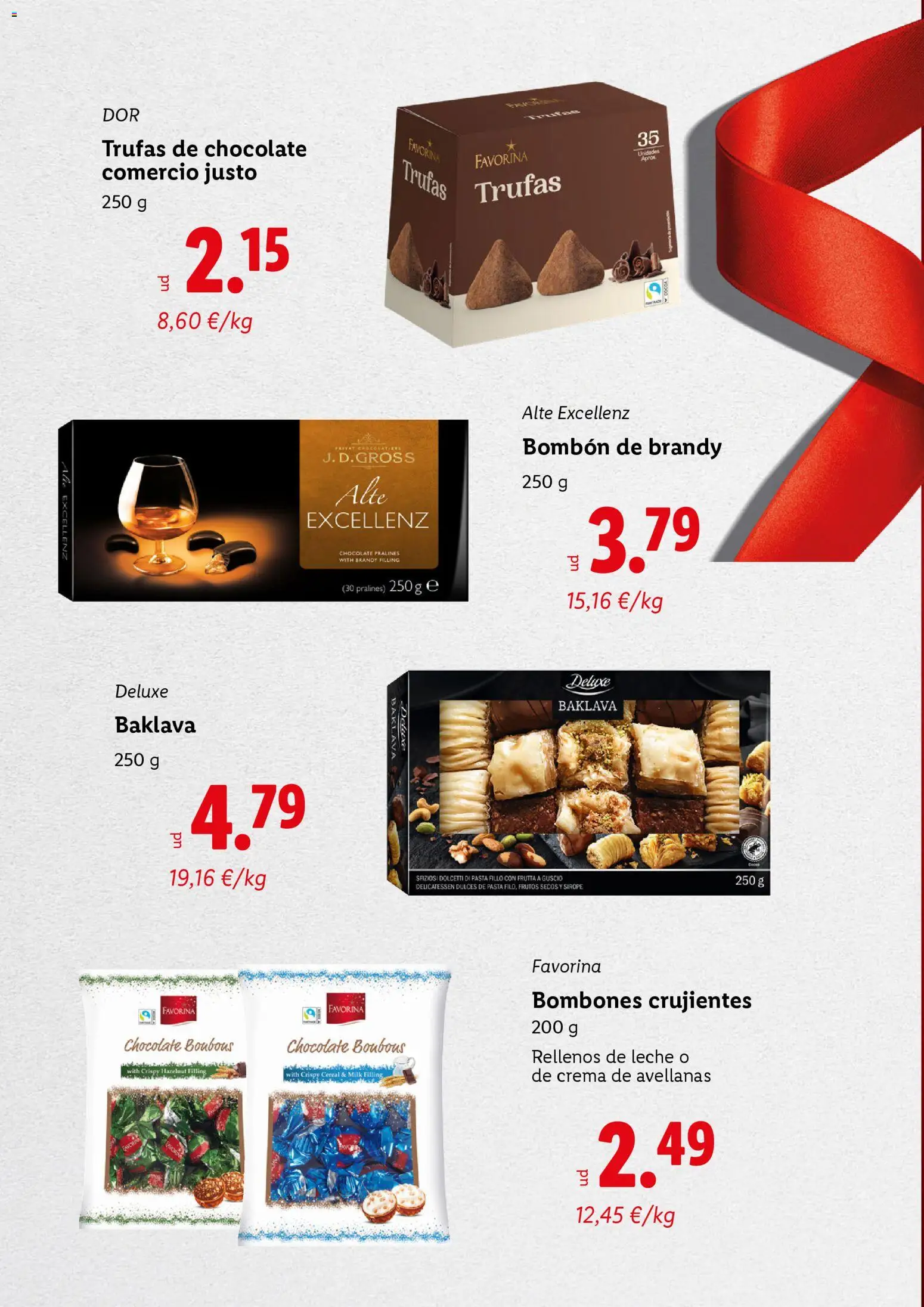 Lidl - Navidad Canarias │ válido desde el 20.11.2025 | Página: 32 | Productos: Leche, Chocolate, Frutos secos, Crema