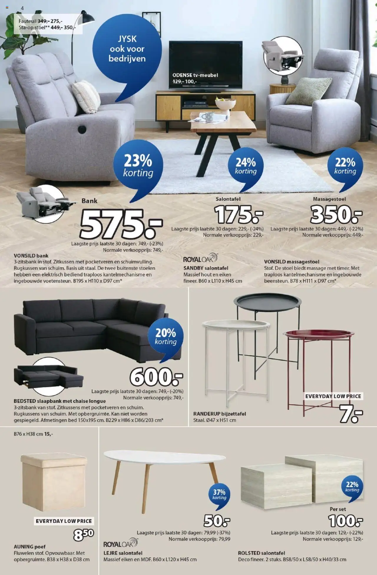 {H1} | Pagina: 4 | Producten: Bed, Bank, Fauteuil, Stoel