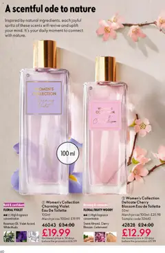 Preview of Oriflame - Offers valid from 22.10.2025 | Page: 60 | Products: Fragrance, Eau de toilette, Rosemary