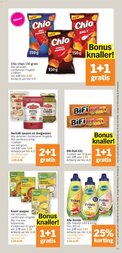 Albert Heijn folder week  / de la semaine 11 - Voorbeeld van een folder van Albert Heijn, geldig van 09.03.2026 | Pagina: 17 | Producten: Chips, Lijn, Crème, Tomaat