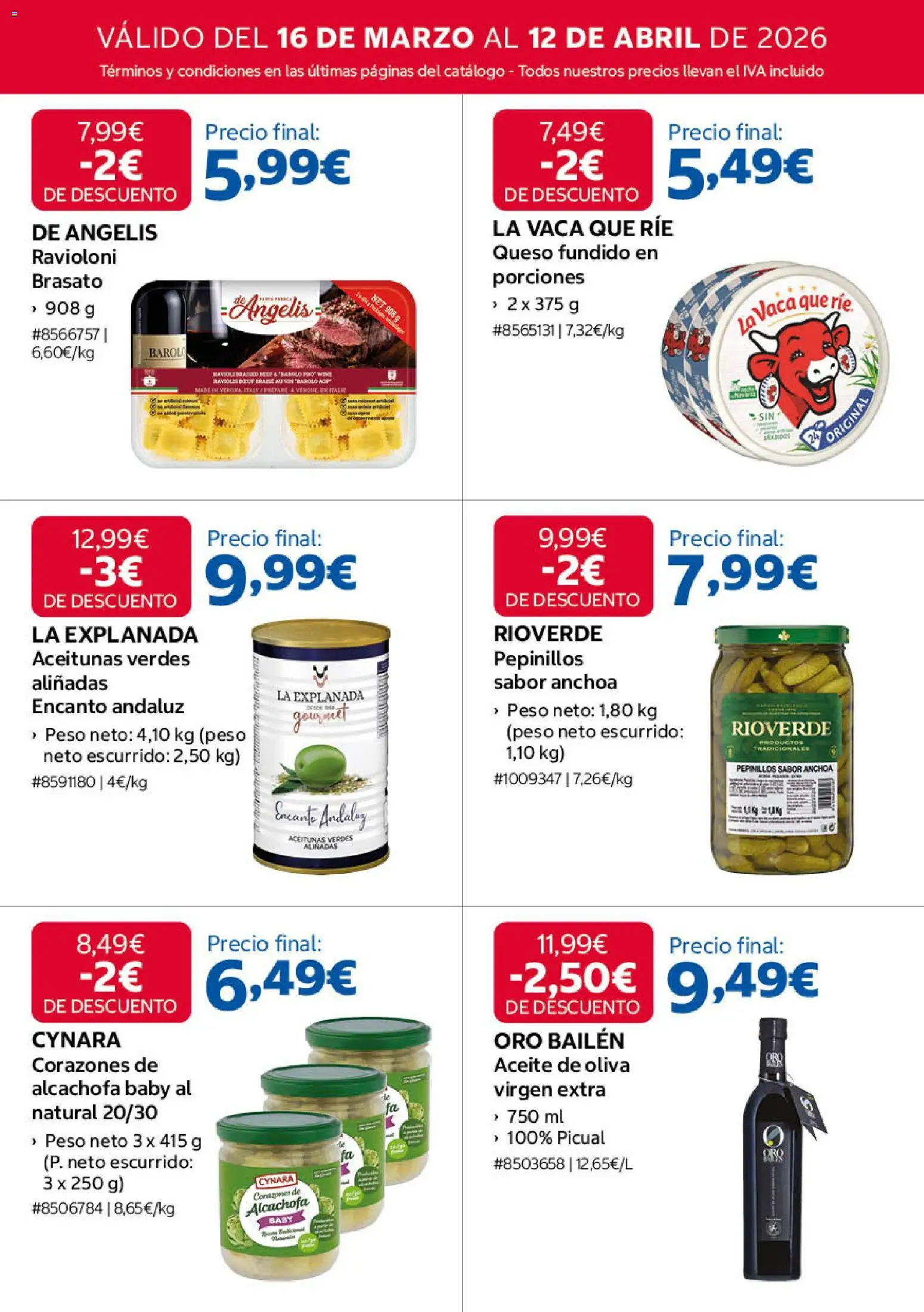 Costco folleto │ válido desde el 16.03.2026 | Página: 3 | Productos: Queso, Aceite, Aceite de oliva, Peso