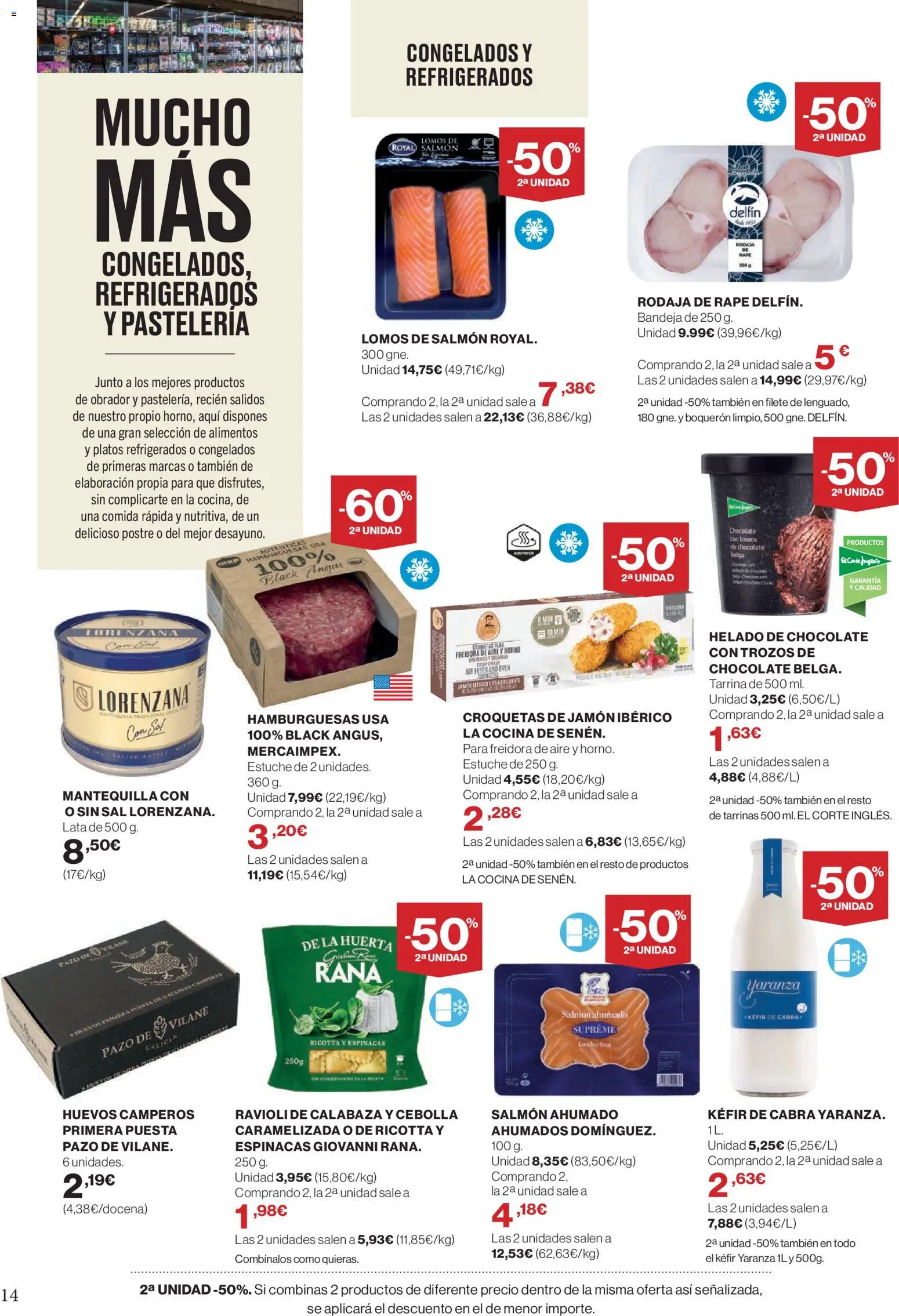 Hipercor - Mucho más para ti │ válido desde el 26.02.2026 | Página: 14 | Productos: Huevos, Jamón, Helado, Filete