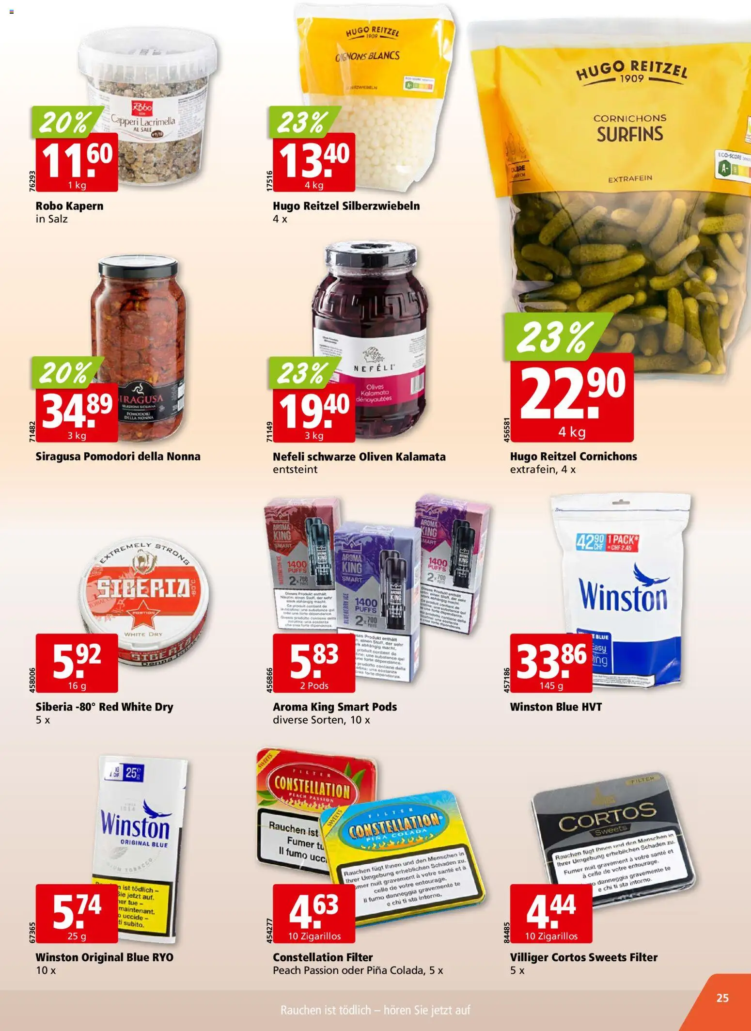 Aligro Aktionen Chavannes, Matran, Genf, Sitten – gültig ab 08.12.2025 | Seite: 25 | Produkte: Salz