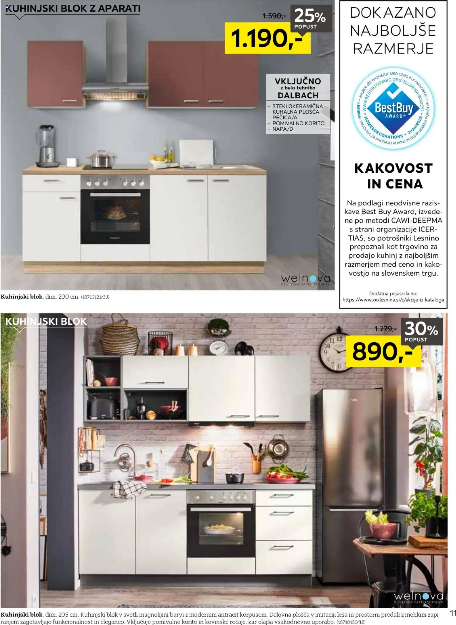 Novi XXXL Lesnina katalog ponudbe – veljaven od 02.02.2026 | Stran: 11