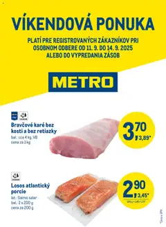 Metro leták platný od 11.09.2025