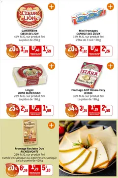 Coccinelle - Prévisualisation de Coccinelle catalogue valide à partir de 03.12.2025 | Page: 20 | Produits: Fromage raclette, Caprice des dieux, Fromage, Camembert