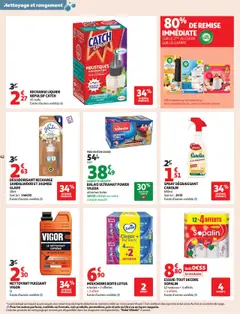  | Page: 42 | Produits: Rouleau, Cristaux de soude, Balai, Vileda