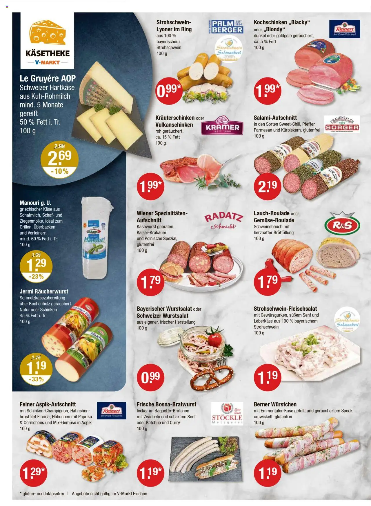 V-Markt - M&#252;nchen - gültig ab dem 21.08.2025 | Seite: 2 | Produkte: Hahnchen, Käse, Schweinebauch, Paprika