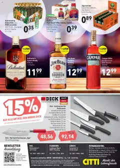 CITTI Markt - Aktuelle Angebote für Profis - gültig ab dem 30.07.2025 | Seite: 8 | Produkte: Jim beam, Jägermeister, Bourbon, Uhr