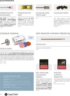 Crystal Nails 2026/27 Nagykatalógus - amely érvényes a következő dátumtól: 09.03.2026 | Oldal: 132