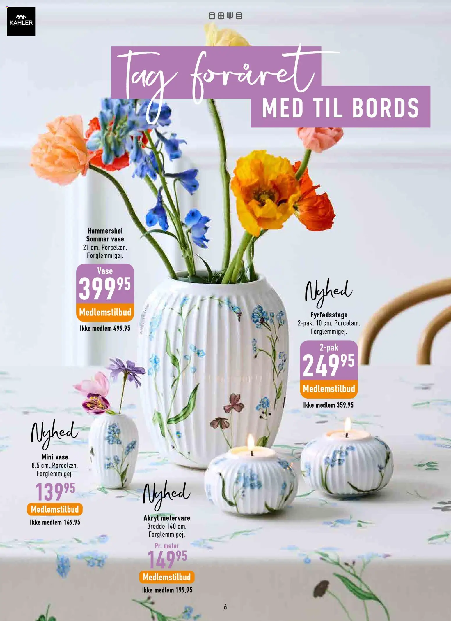 Imerco tilbudsavis – gyldig fra 20.03.2026 | Side: 6 | Produkter: Vase