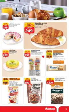 Auchan Akciós újság - amely érvényes a következő dátumtól: 22.01.2026 | Oldal: 9