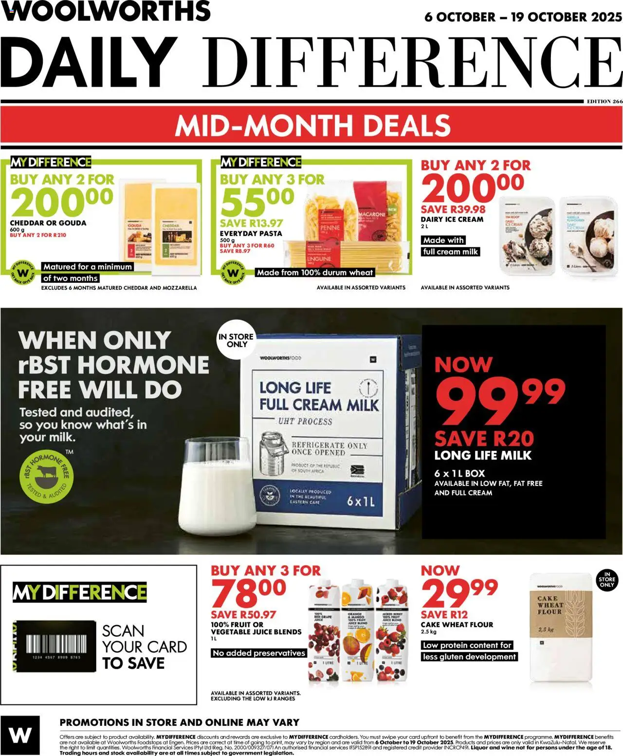 New Woolworths catalogue – valid from 06.10.2025 | Page: 8 | Products: Bed, Cream, Stock, Fruit