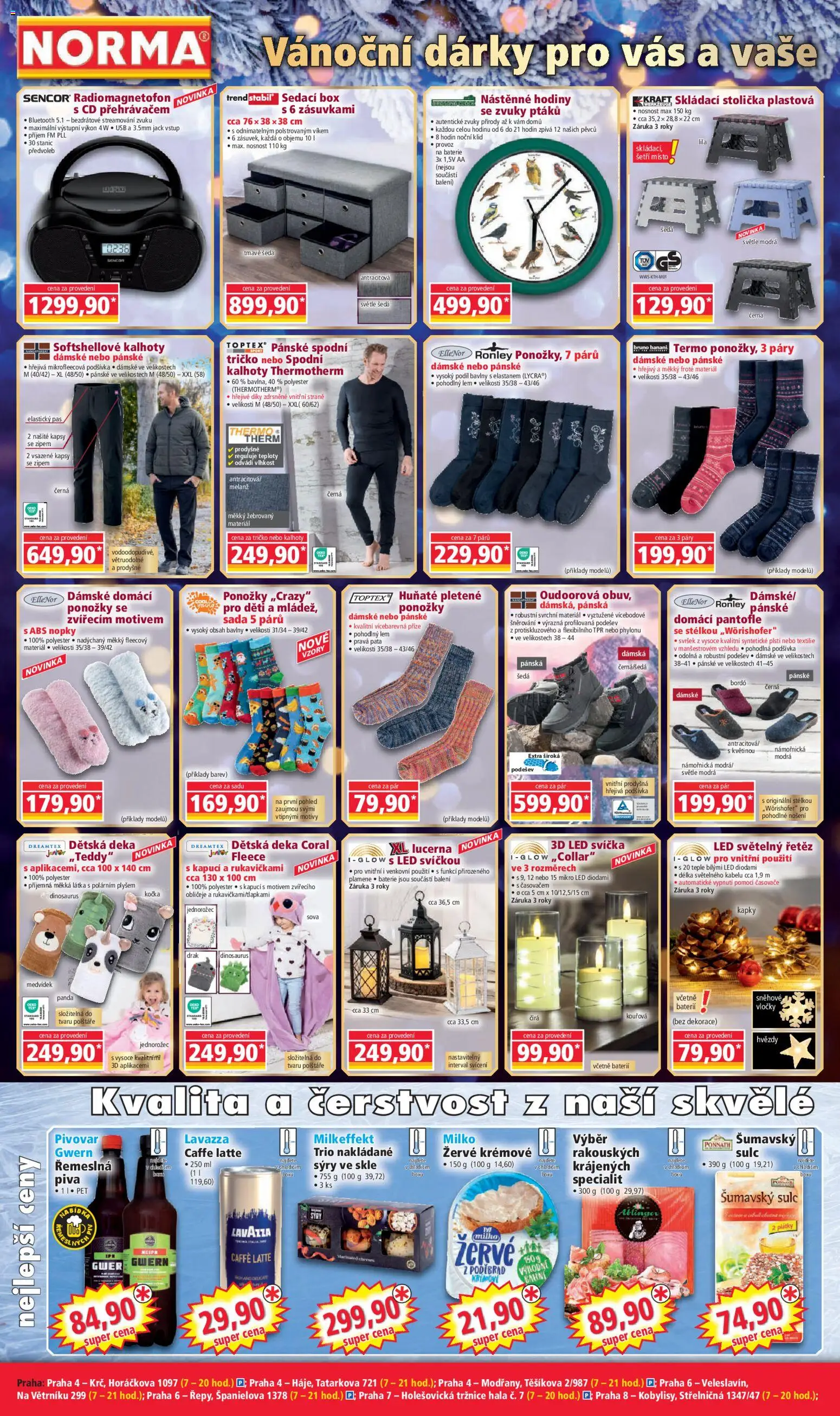 Norma leták od 01.12.2025 | Strana: 2 | Produkty: Ponožky, Pantofle, USB, Světelný řetěz